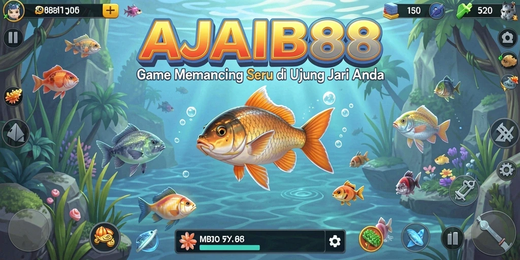 Tangkapan ikan besar dalam AJAIB88 dengan grafik yang memukau.