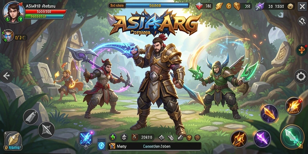 Menampilkan serunya gameplay ARPG di ASIA918.