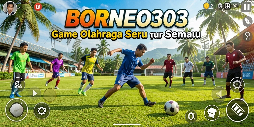 Gameplay BORNEO303 yang menegangkan dan seru dalam olahraga.