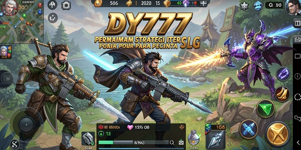 Tampilan seru dari DY777 yang menunjukkan strategi SLG yang mendebarkan.