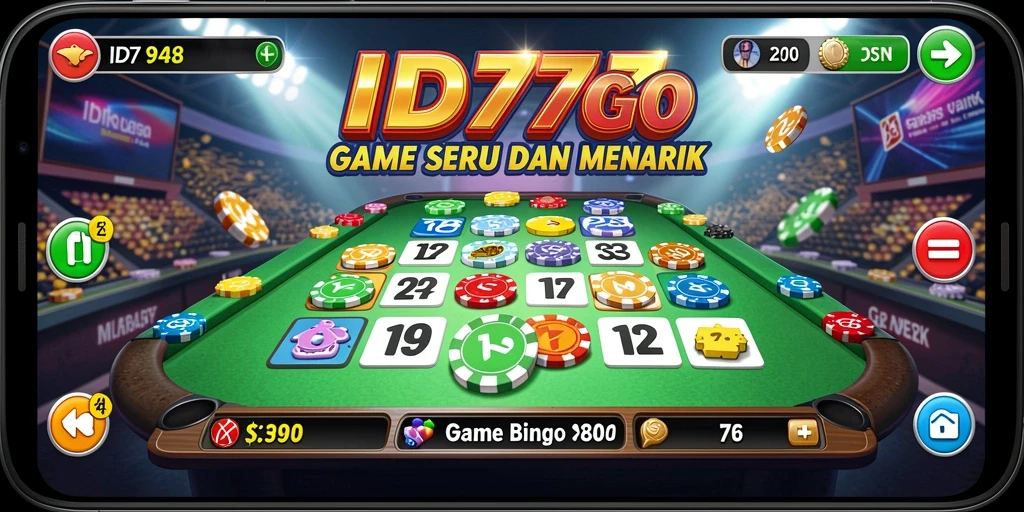 Gameplay seru dalam ID777, permainan Bingo yang mengasyikkan.