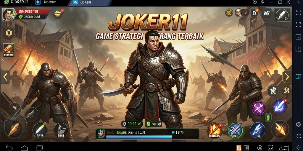 Tampilan menarik dari gameplay JOKER11 yang menggambarkan suasana pertempuran strategis.
