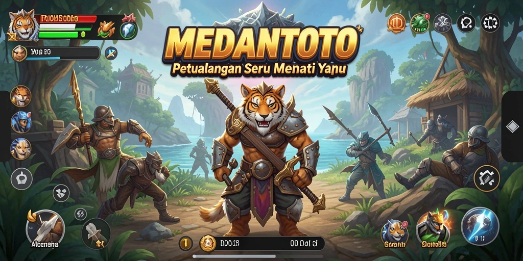 Gameplay seru MEDANTOTO yang penuh petualangan dan tantangan.