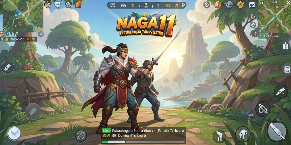 Gameplay NAGA11 yang menampilkan kebebasan menjelajahi dunia terbuka.