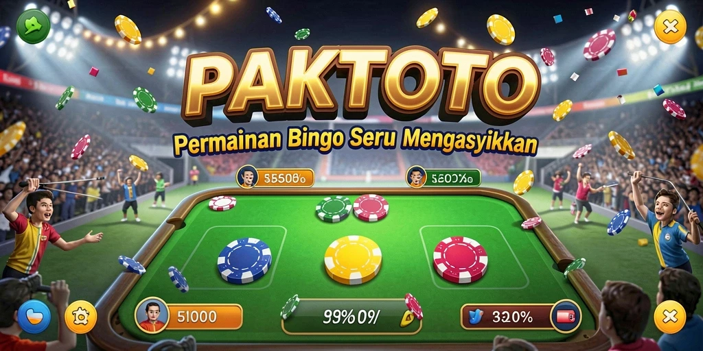 Tampilan menarik dari gameplay Bingo PAKTOTO.