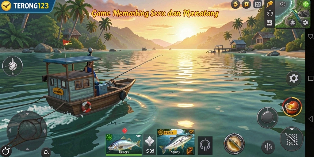 Tangkapan ikan yang beragam dengan grafik memukau dari gameplay TERONG123.