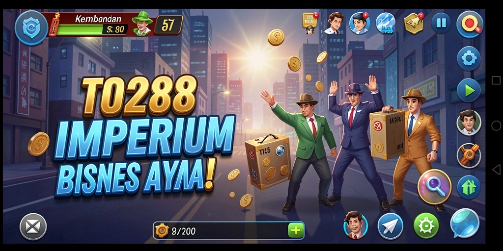Tampilan gameplay TO288 yang menarik di dunia Tycoon.